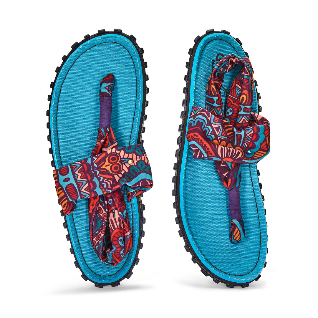 Slingbacks - Women's - Turquoise Vintage