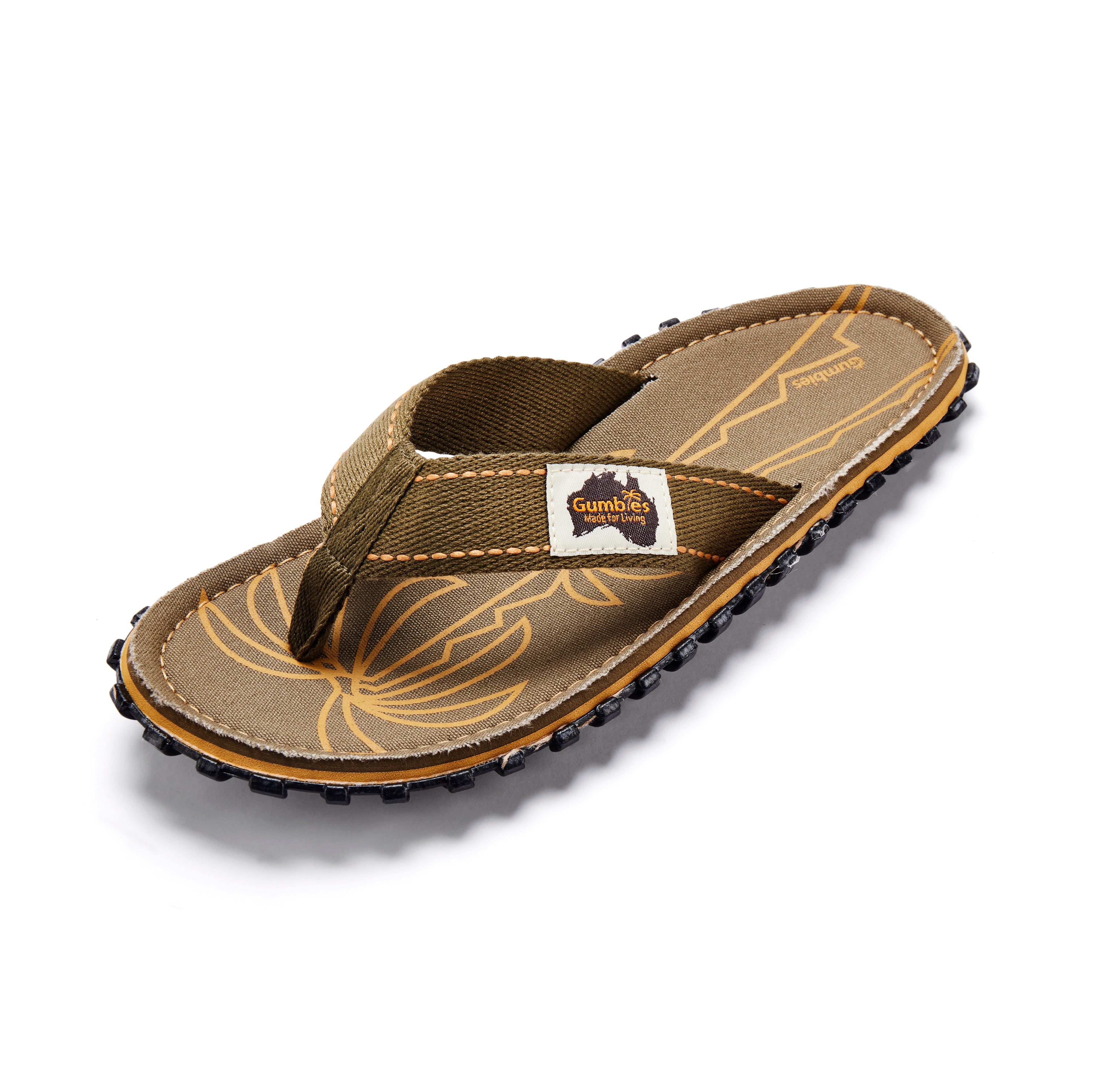 Islander Flip-Flops - Women's - Palm Leaf Khaki