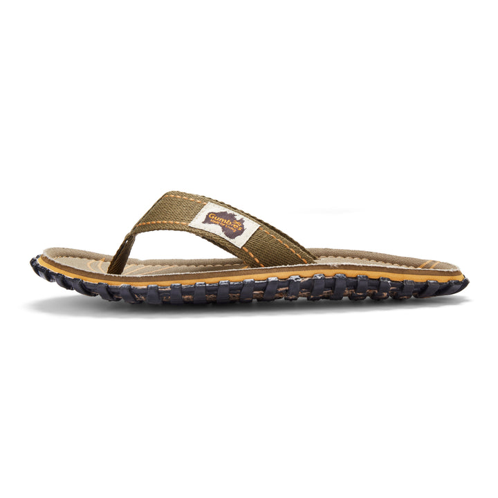Islander Flip-Flops - Men's - Palm Leaf Khaki