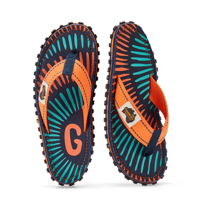 Islander Flip-Flops - Women's -Tangerine Burst