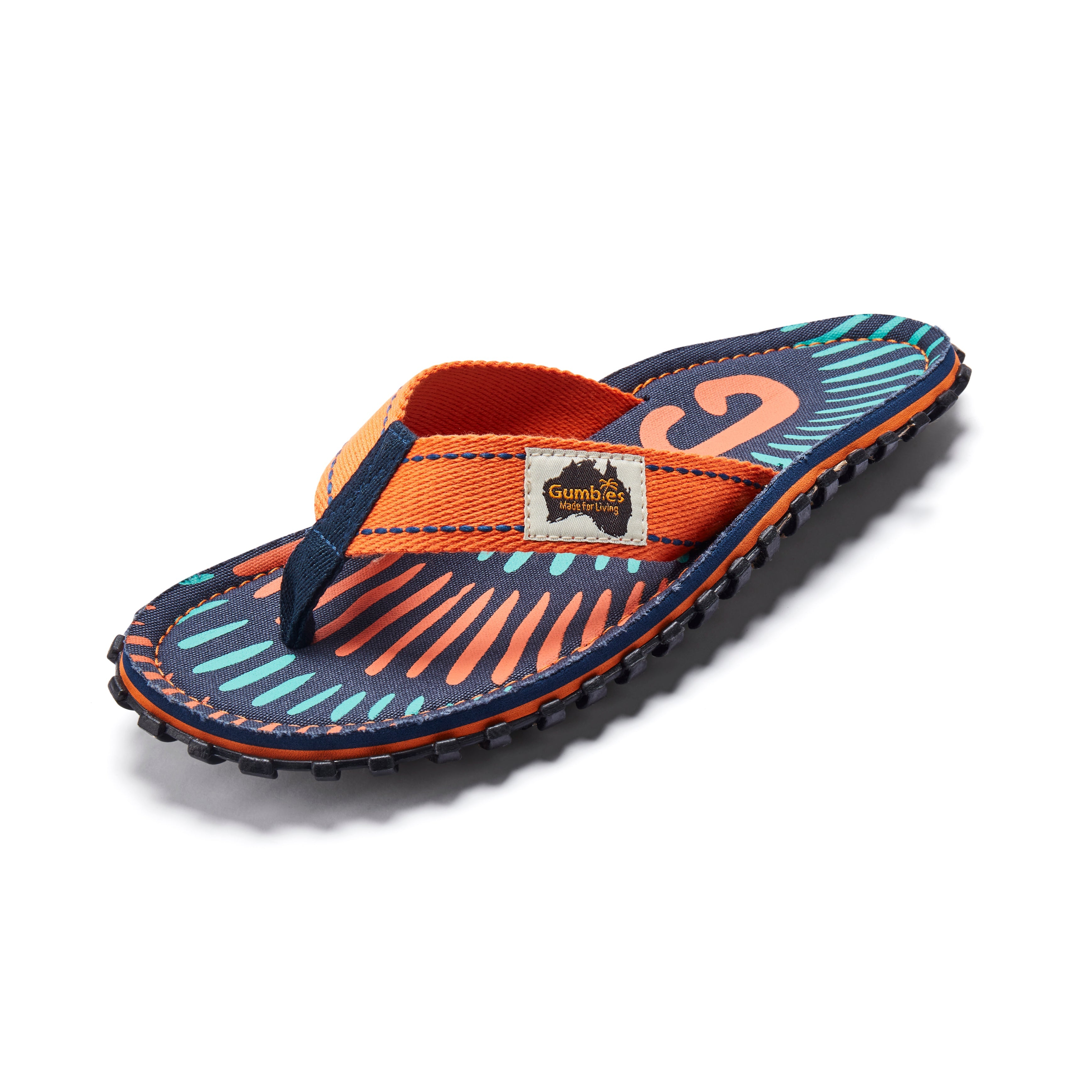 Islander Flip-Flops - Women's -Tangerine Burst