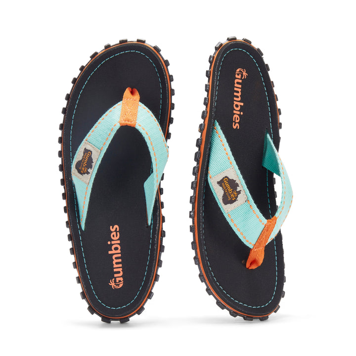 Islander Flip-Flops - Men's - Tricolor Black