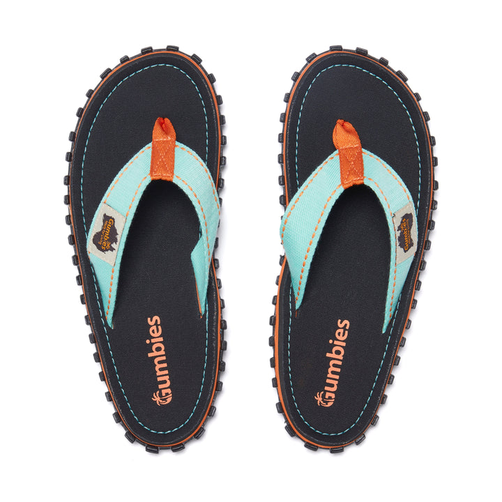 Islander Flip-Flops - Men's - Tricolor Black