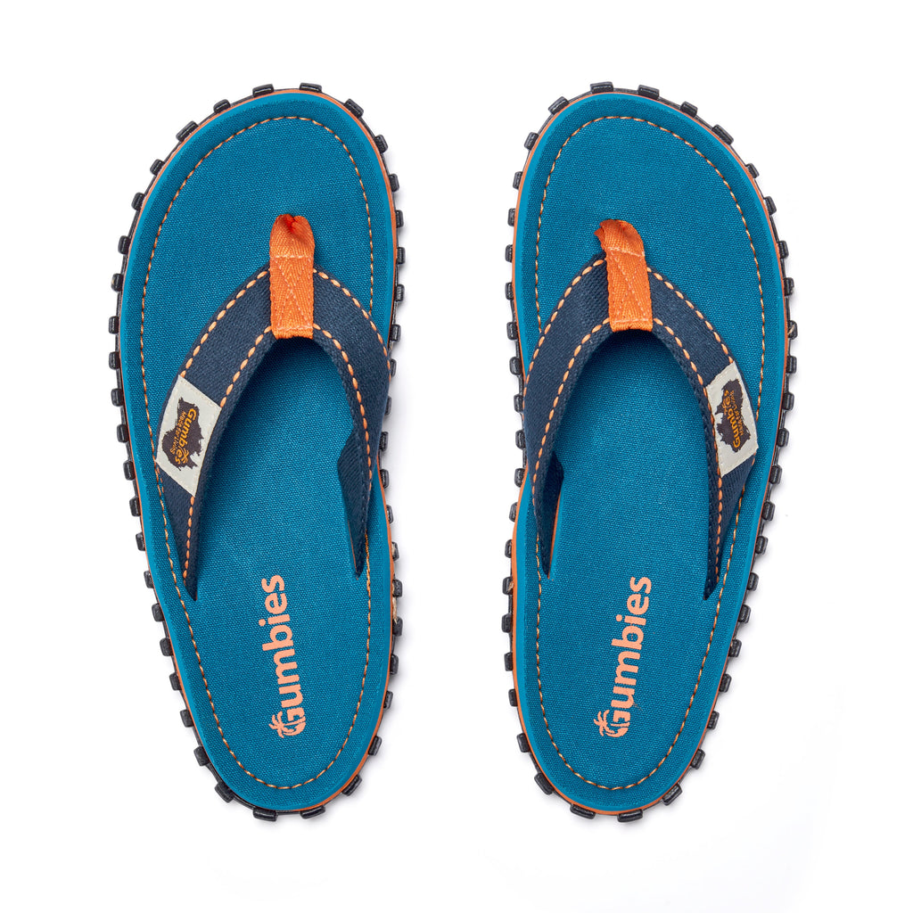 Islander Flip-Flops - Men's - Tricolor Blue