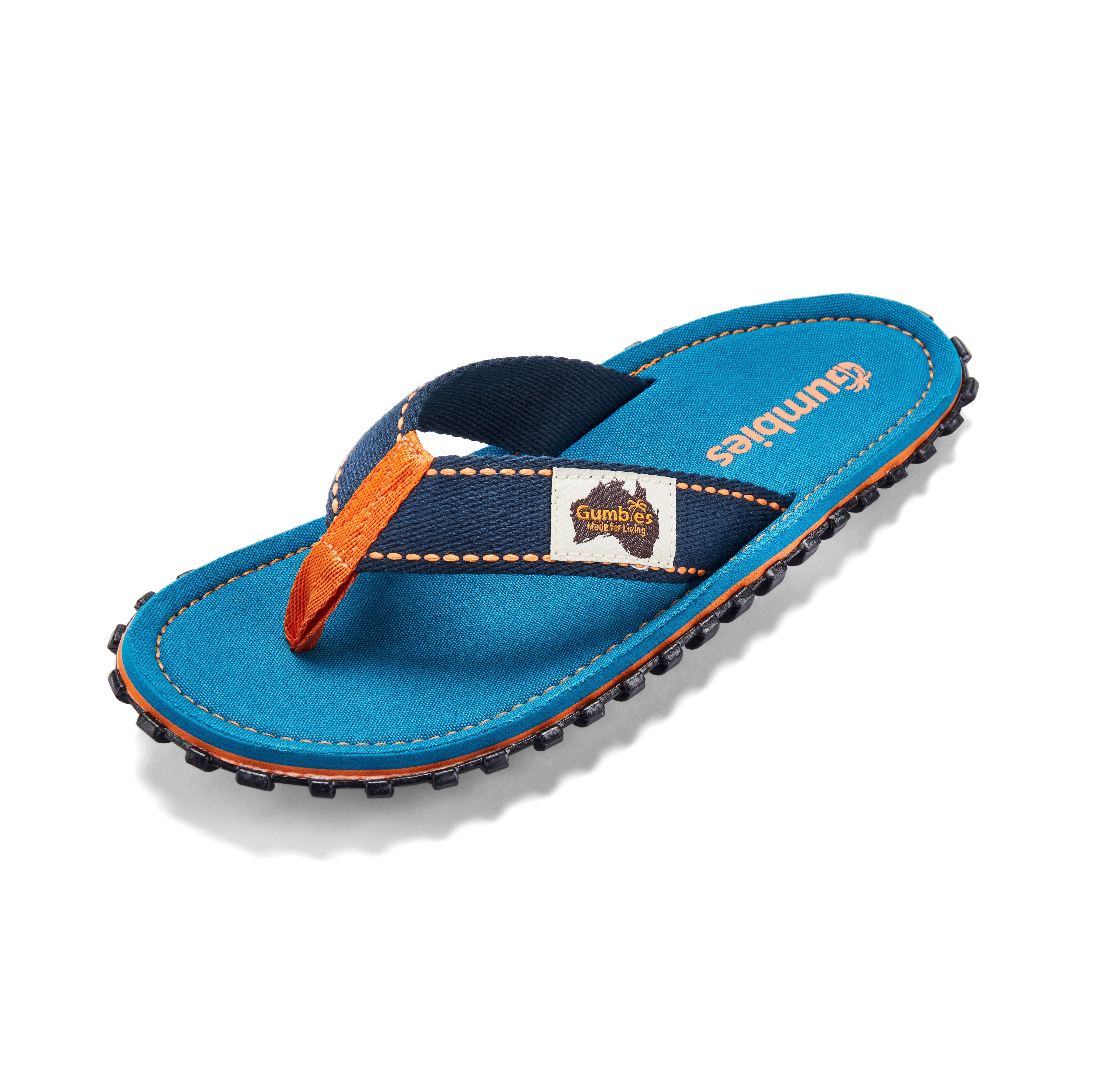 Islander Flip-Flops - Men's - Tricolor Blue