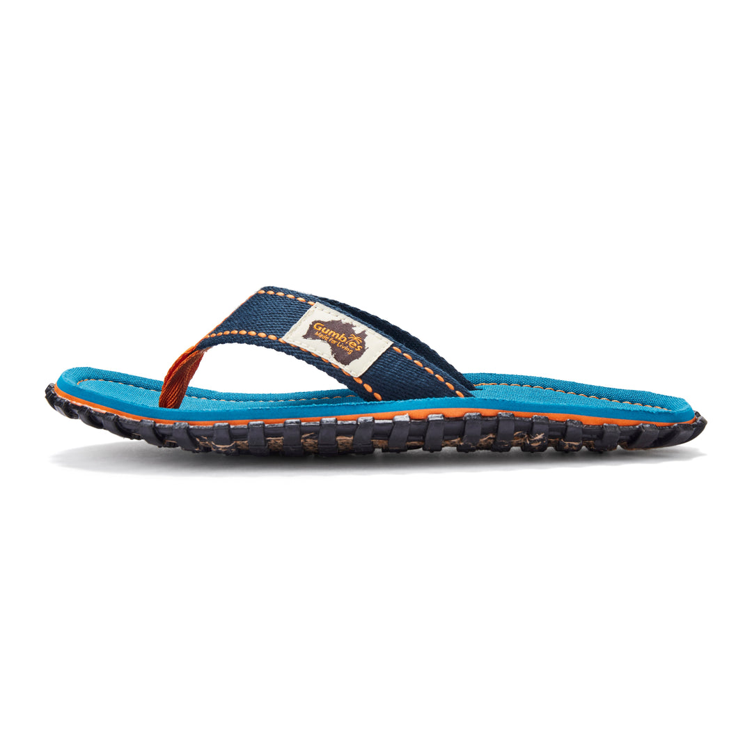 Islander Flip-Flops - Men's - Tricolor Blue