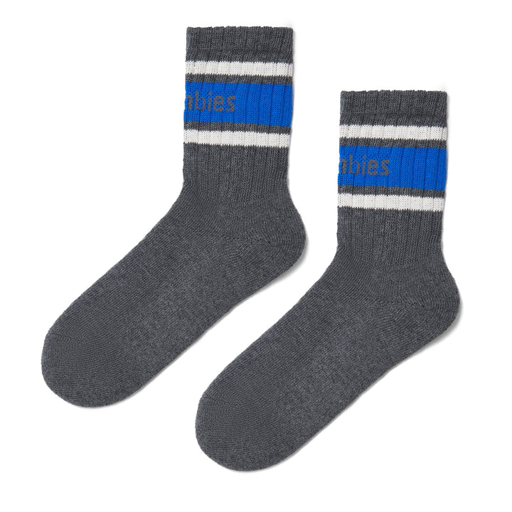 GUM Crew Sock - Women's - Grey & Blue