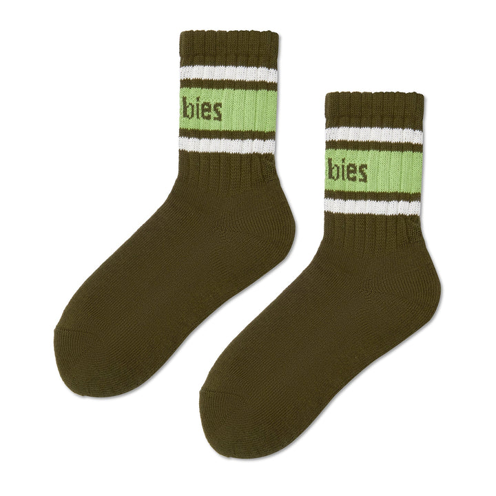 GUM Crew Sock - Women's - Moss & Pistachio