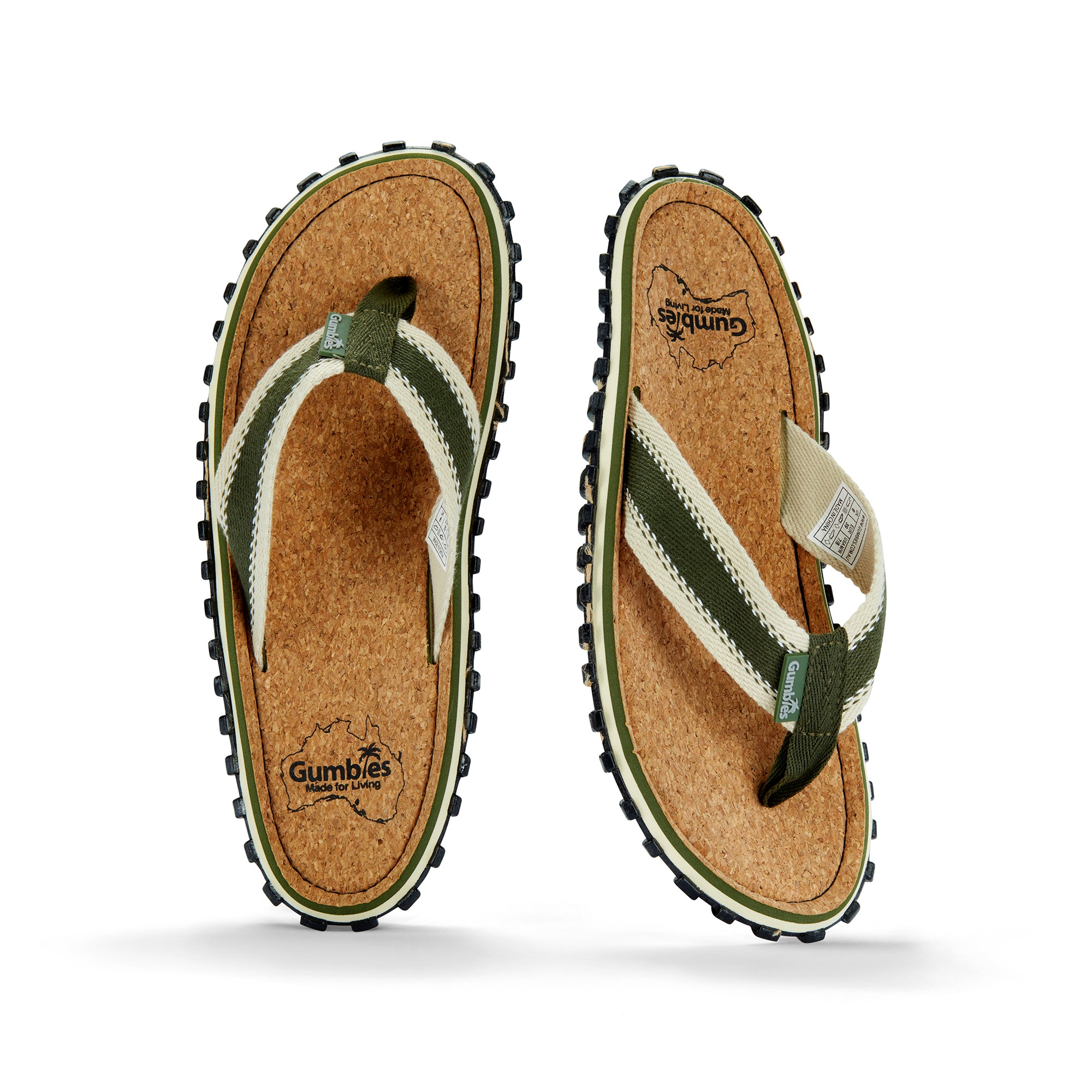 Corker Flip-Flops - Women's - Khaki