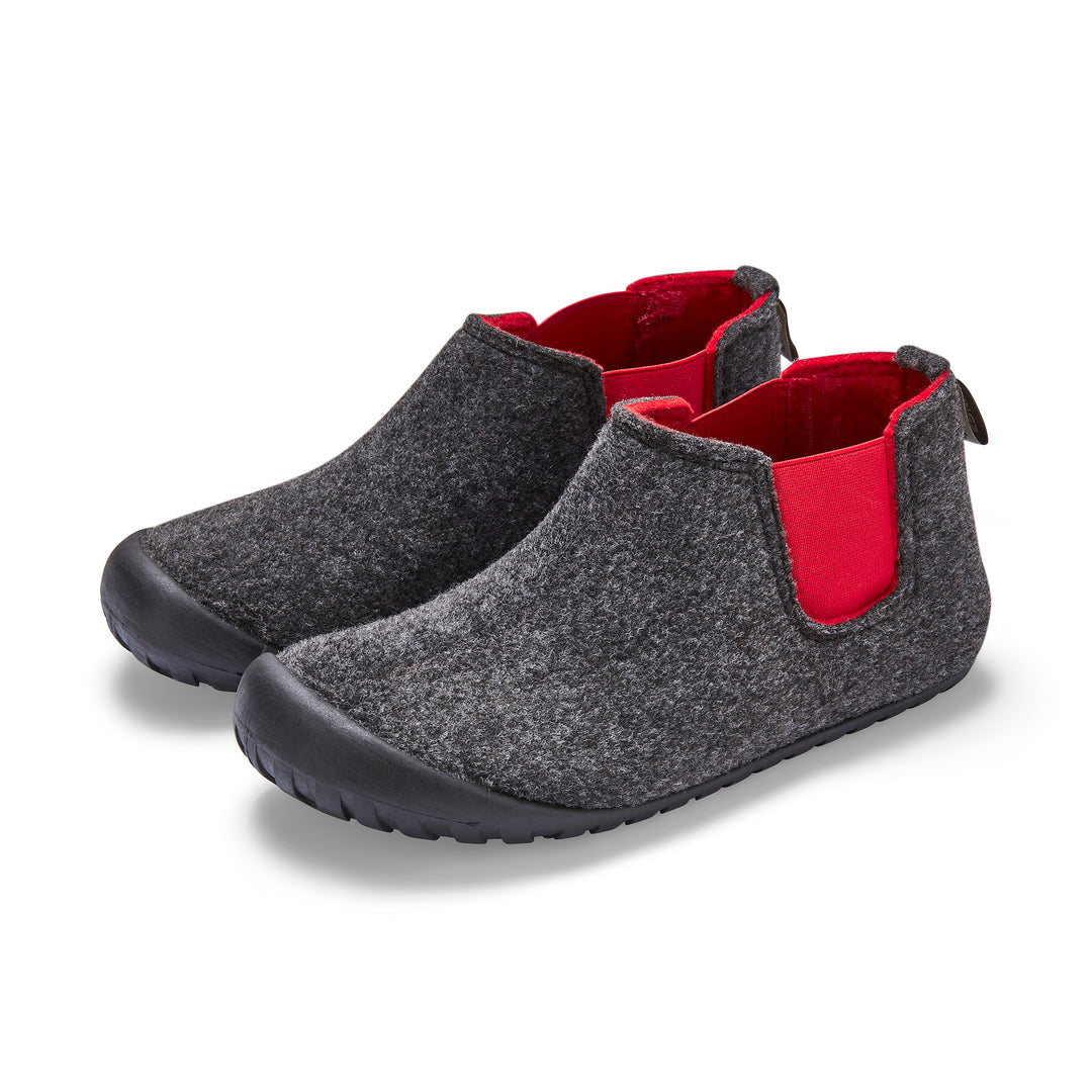 Brumby - Men's - Charcoal & Red