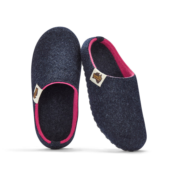 Outback Slippers - Women's - Navy & Pink