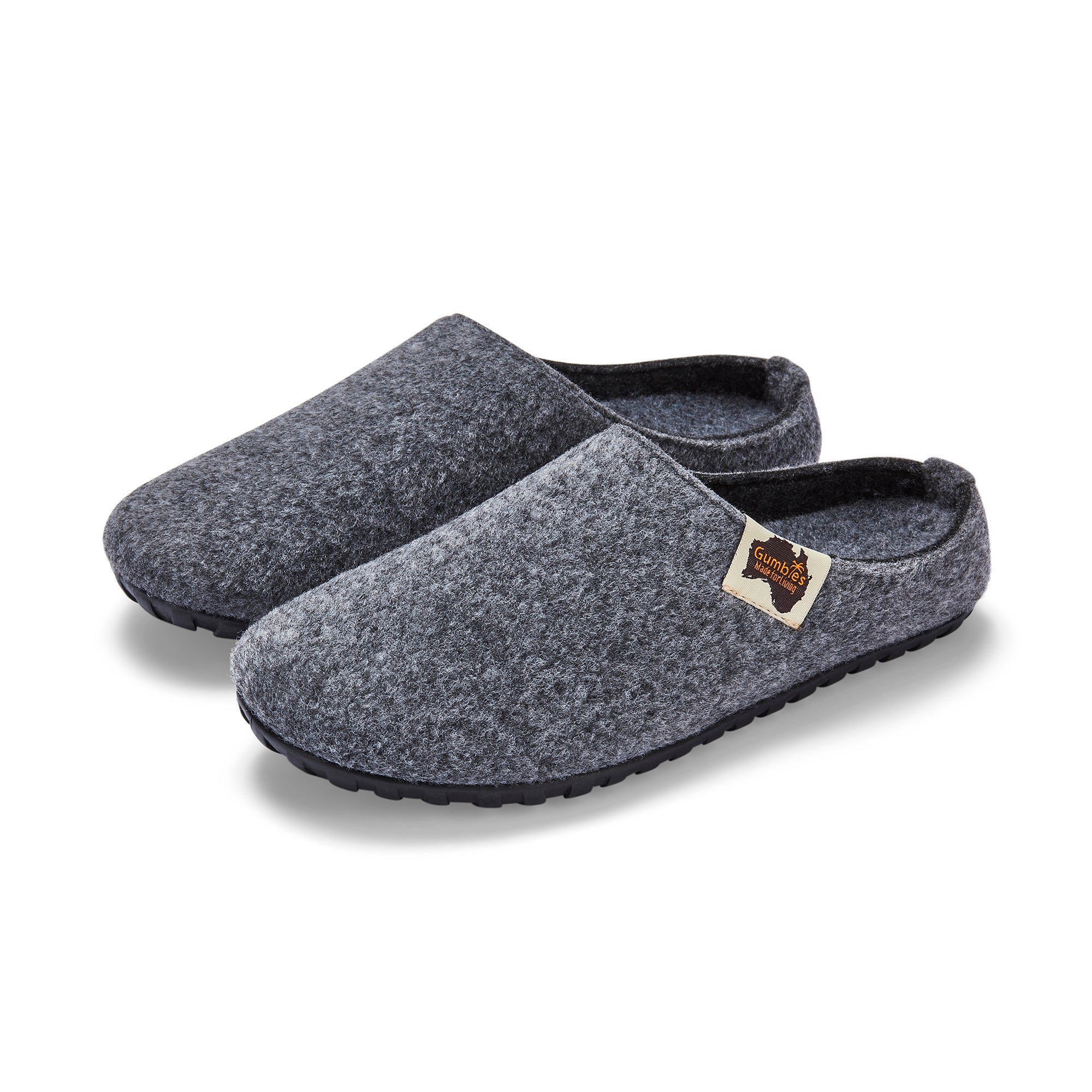 Outback Slippers - Women's - Grey & Charcoal