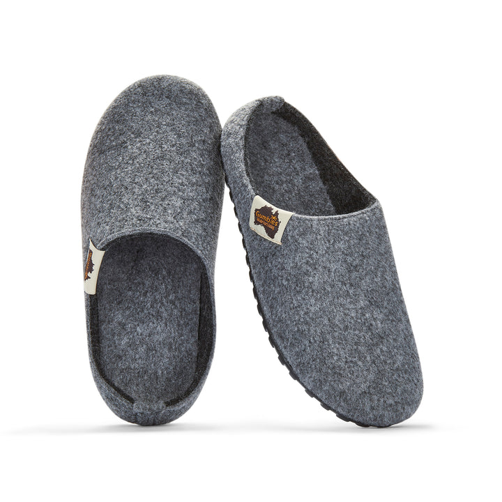 Outback Slippers - Women's - Grey & Charcoal