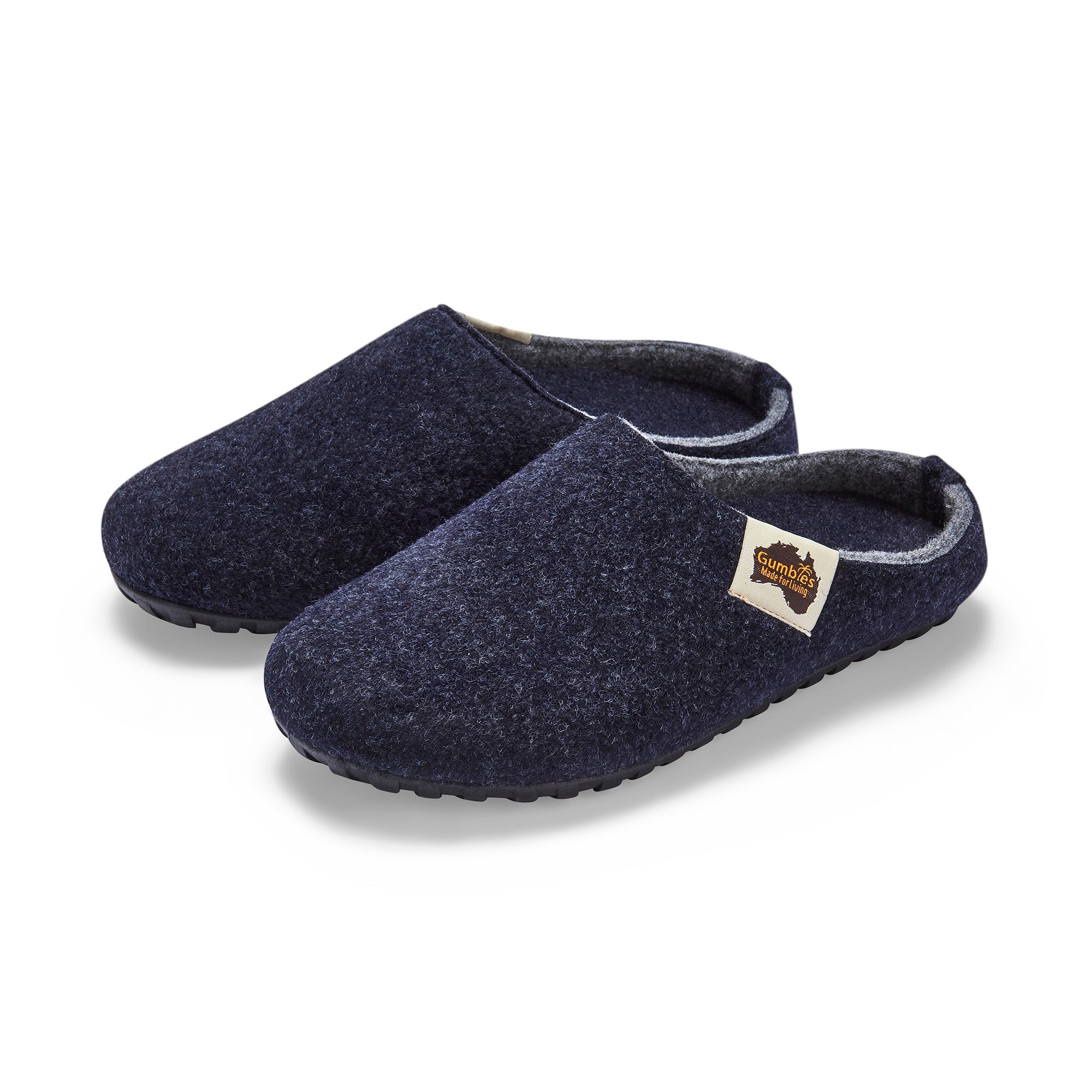 Outback Slippers - Men's - Navy & Grey