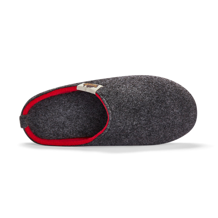 Outback Slippers - Women's - Charcoal & Red