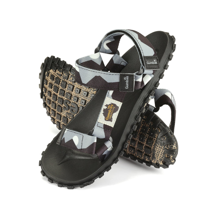 Scrambler Sandals - Men's - Black & Grey