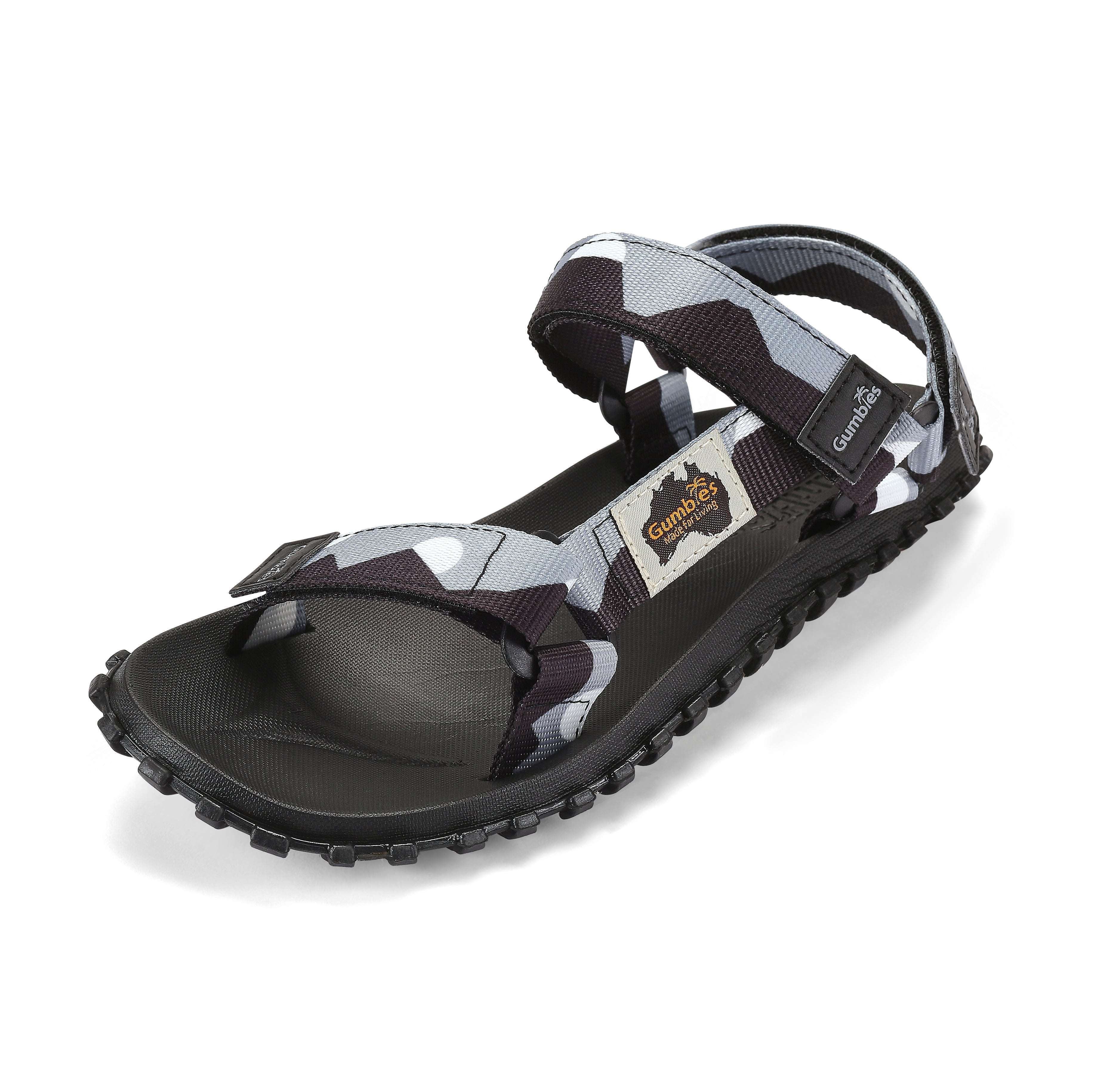 Scrambler Sandals - Men's - Black & Grey