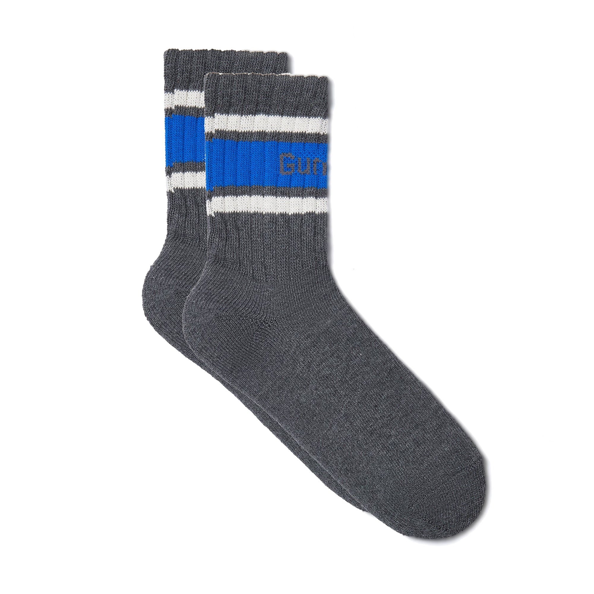 GUM Crew Sock - Women's - Grey & Blue