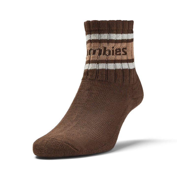GUM Crew Sock - Men's - Chocolate & Cream
