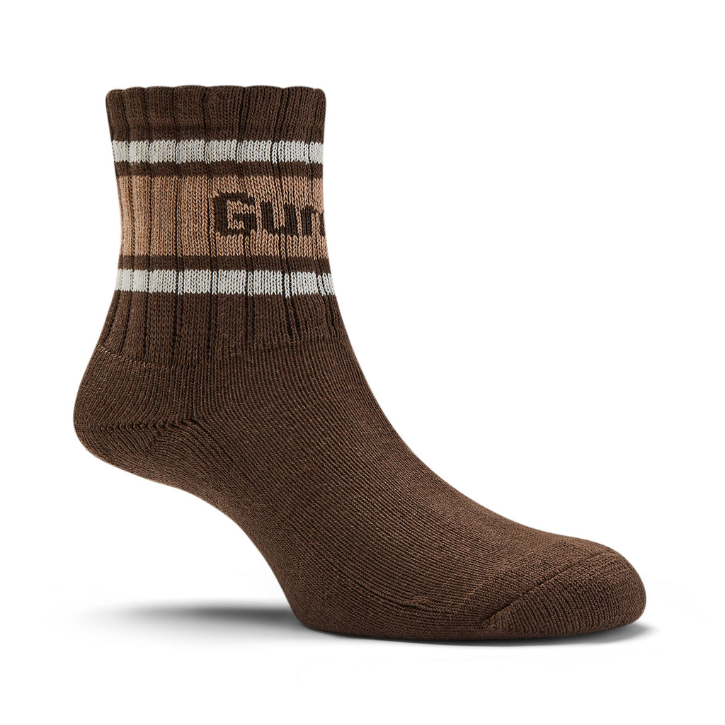 Calcetín corto GUM - Hombre - Chocolate y crema