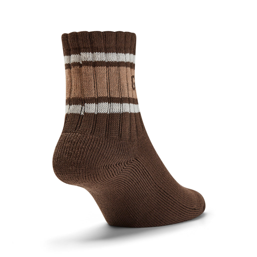 Calcetín corto GUM - Hombre - Chocolate y crema