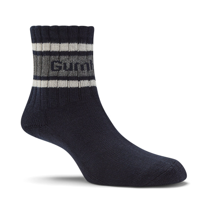 GUM Crew Sock - Women's - Navy & Grey