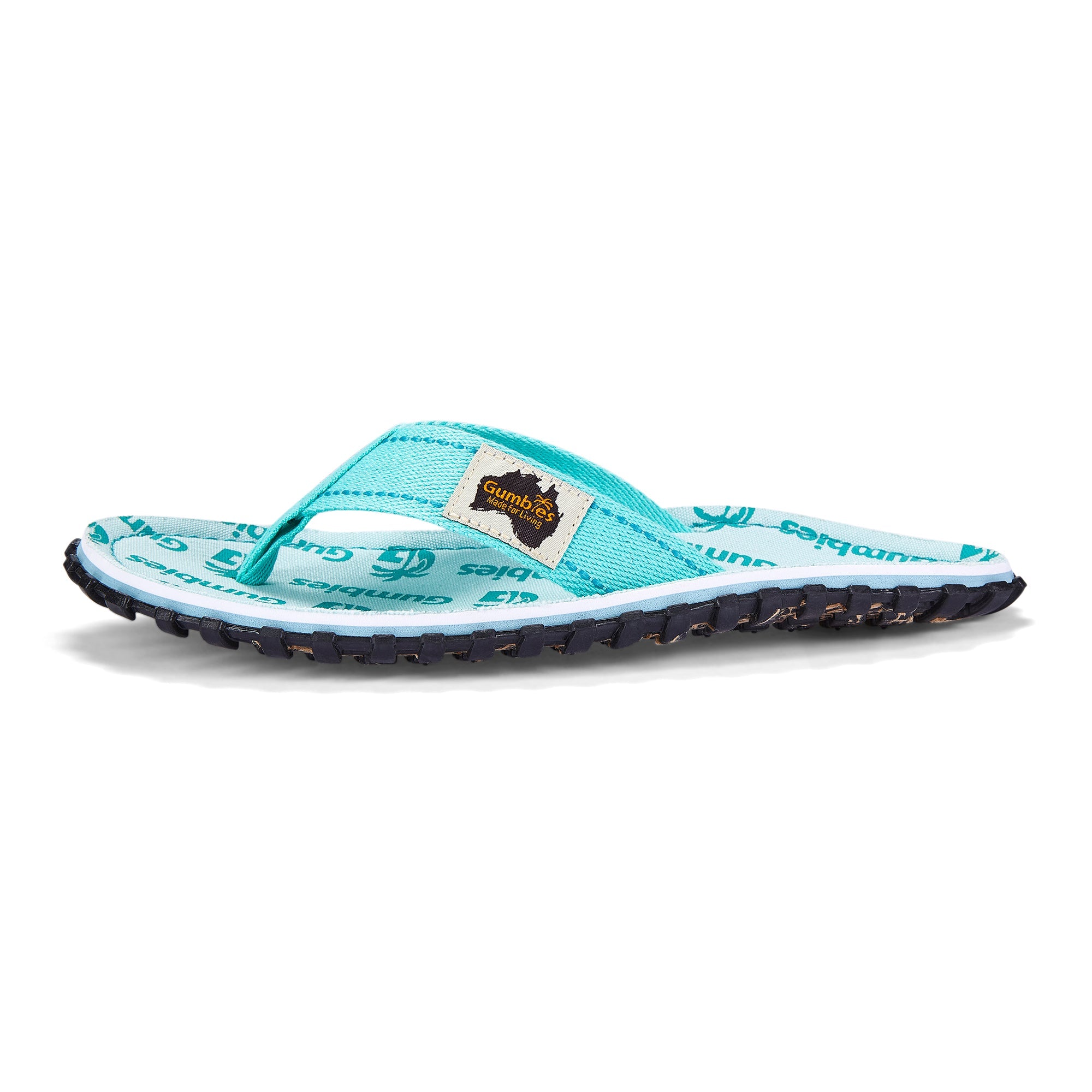 Islander Flip-Flops - Women's - Mint Multi Logo