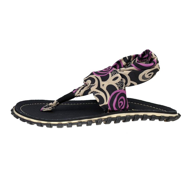 Slingbacks - Women's - Black Swirls